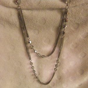 A   BEAUTIFUL   STERLING   SILVER   NECKLACE